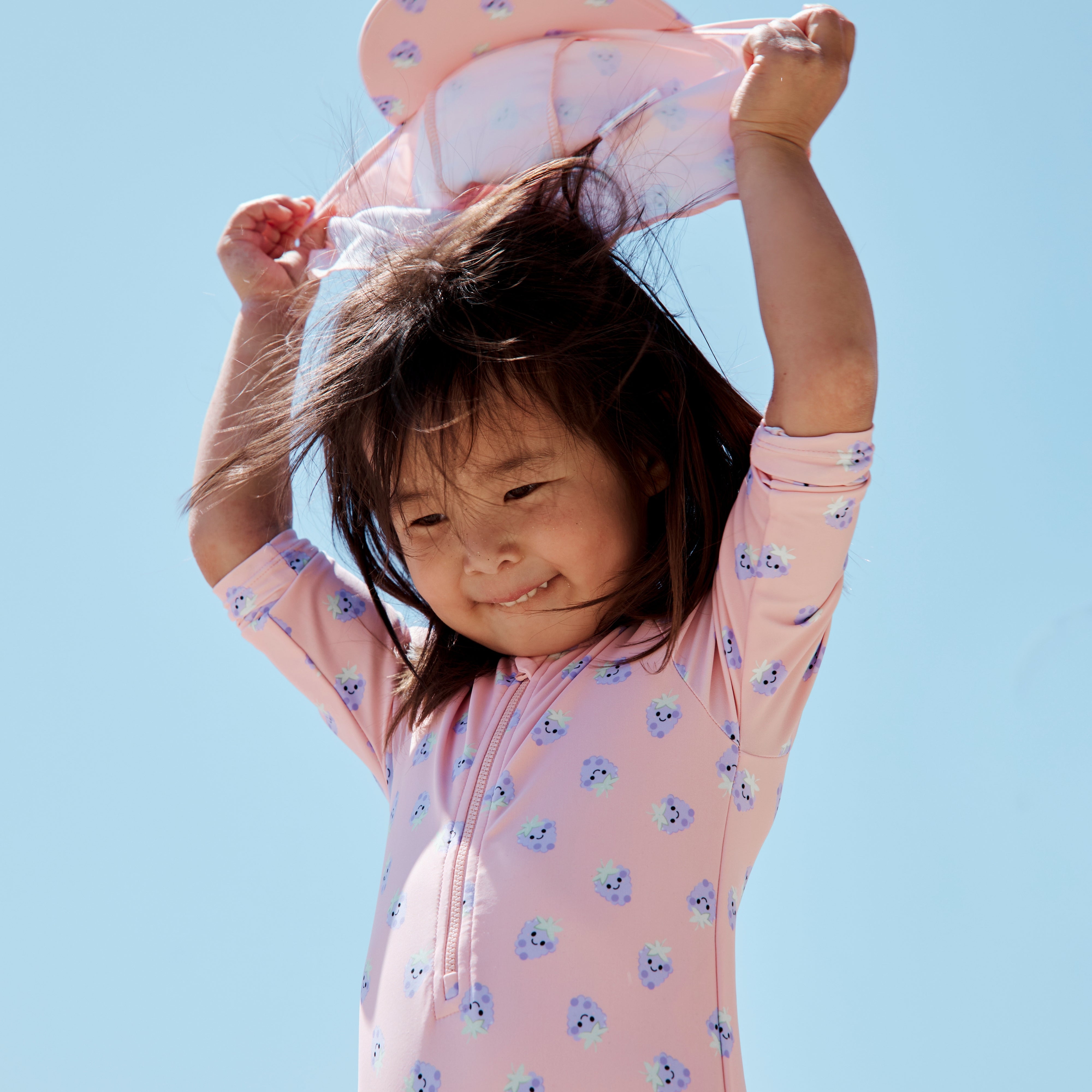 Zonnepetje - Roze/Paars - Blackberry