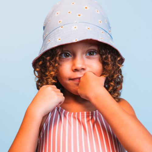 Zonnehoedje Omkeerbaar - Meerkleurig - Daisy Flower