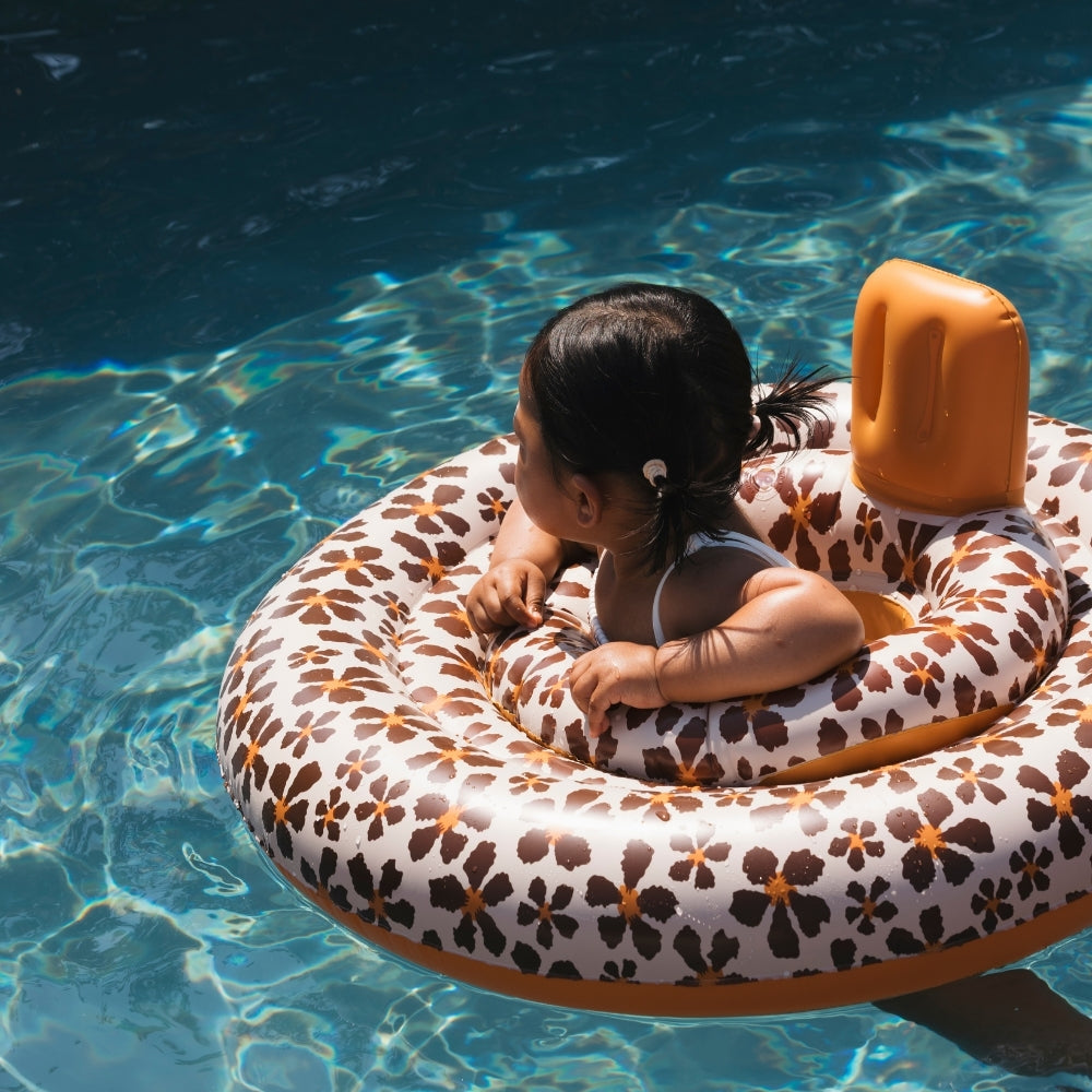 Baby Float - Oranje - Wild Flower - 1/2 Jaar