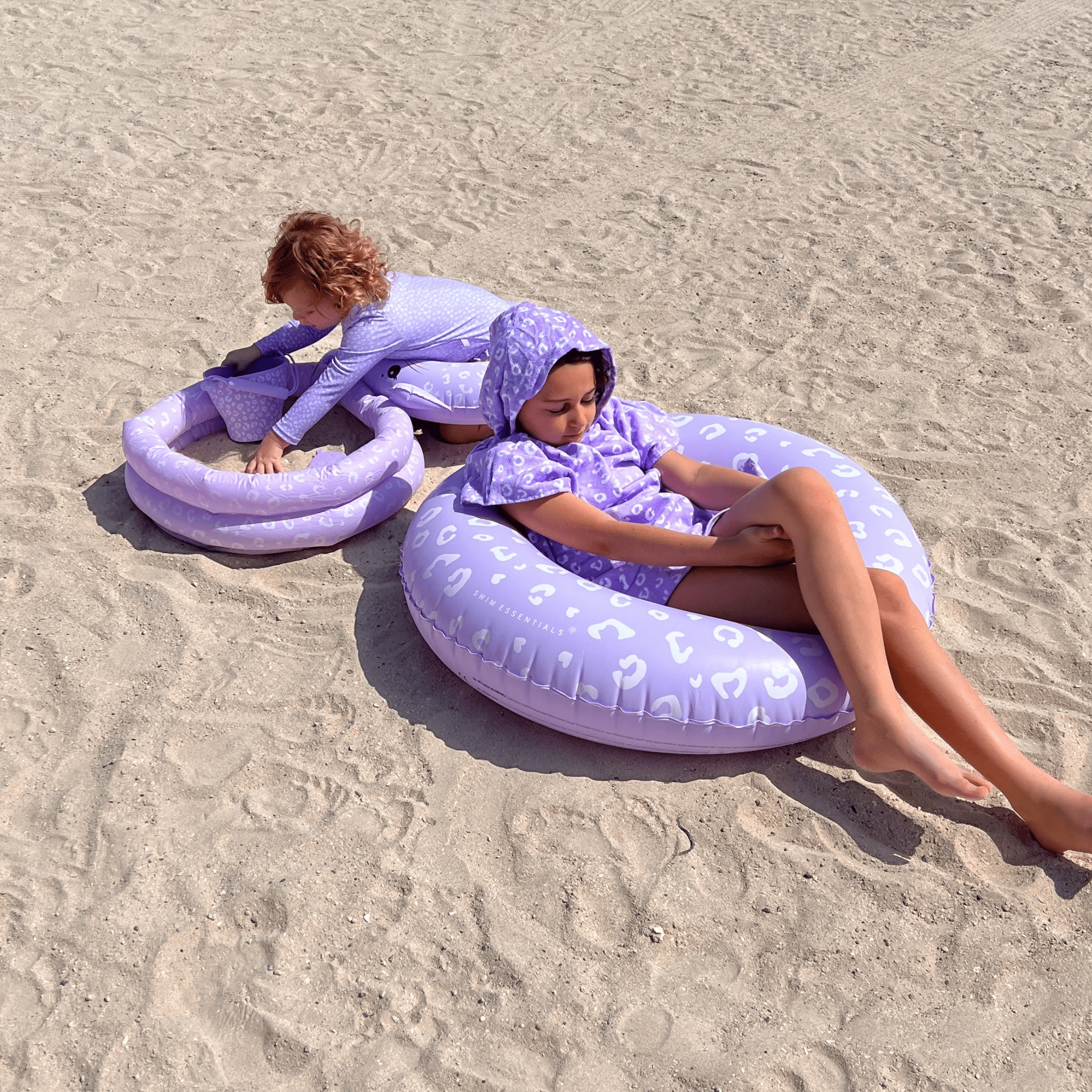 Baby Zwembad - Lila - Leopard - Ø 60 cm