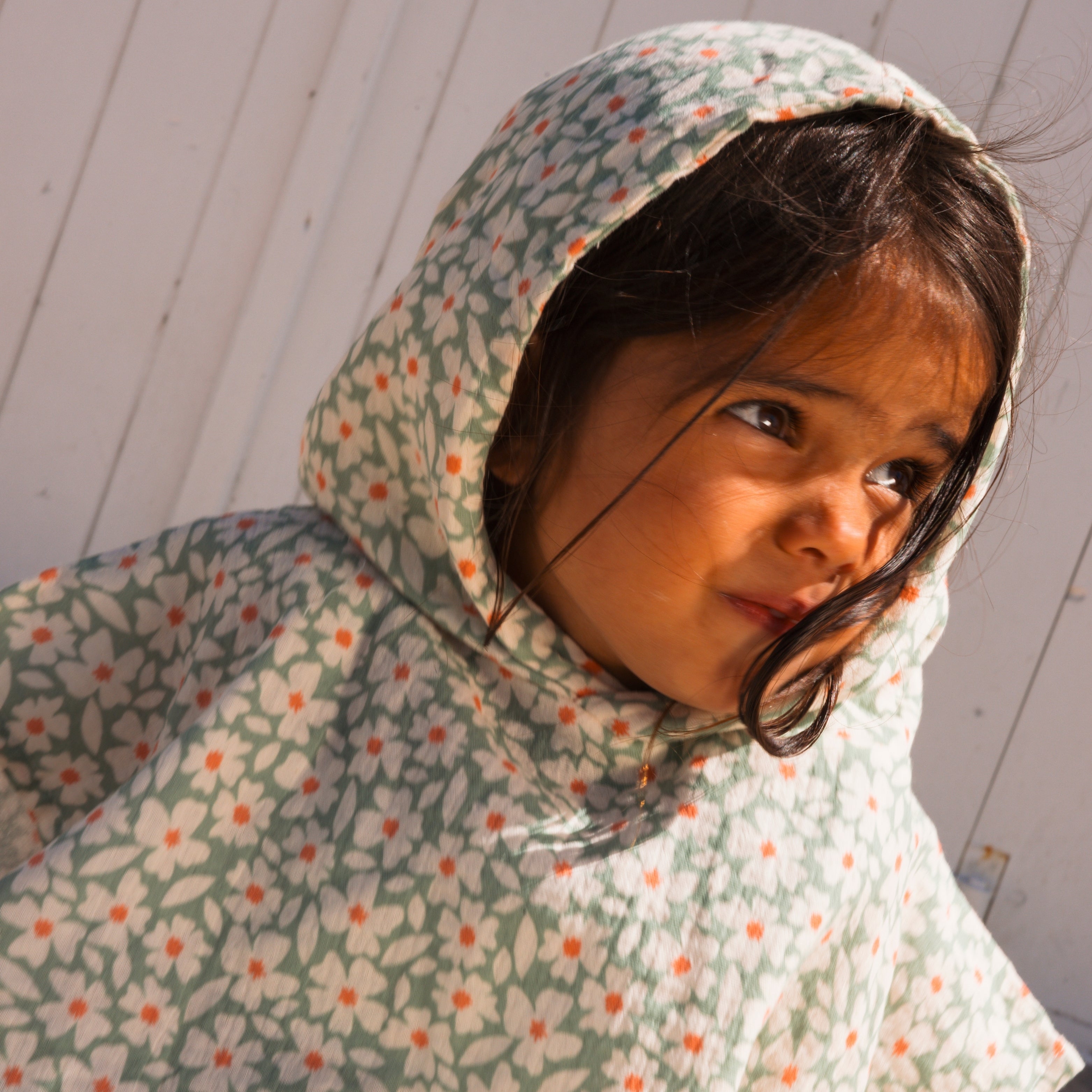 Strandponcho - Groen - Florish - 52 x 52 cm