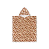 Strandponcho - Bruin - Wild Flower - 65 x 65 cm