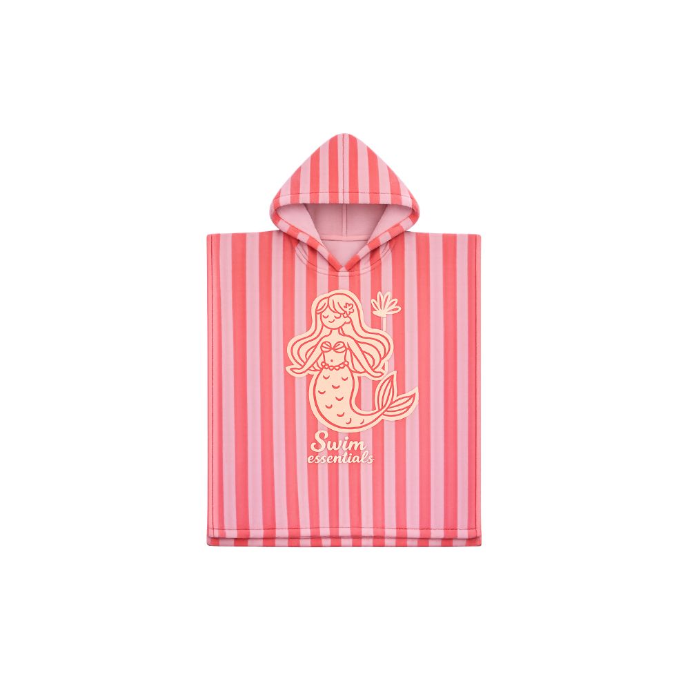 Strandponcho - Roze - Mermazing - 65 x 65 cm