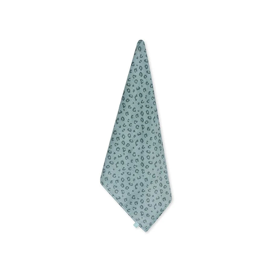 Strandlaken Katoen - Groen - Leopard - 135 x 65 cm