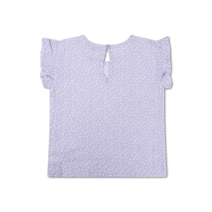 Strandset Meisjes - Muslin - Lila - Leopard