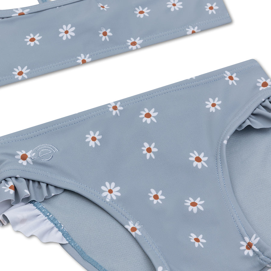 Bikini - Blauw - Daisy Flower