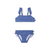 Bikini - Blauw - Leopard