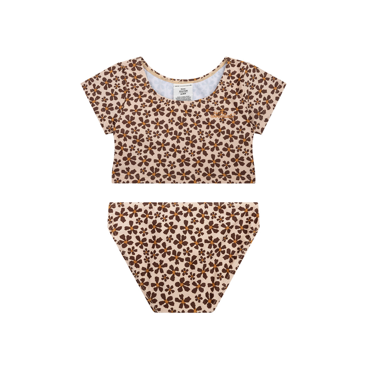 Bikini - Oranje - Wild Flower