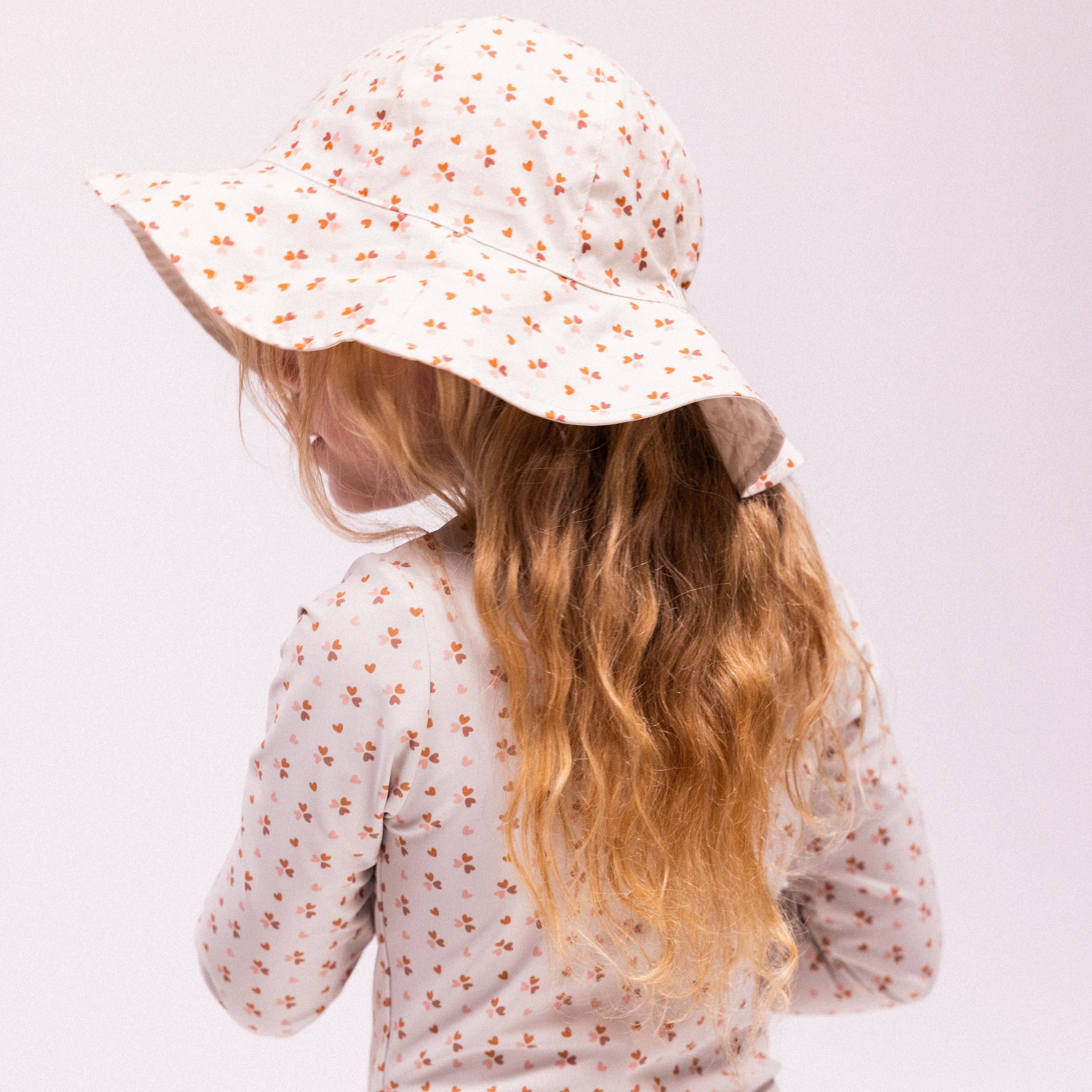 Zonnehoedje - Beige - Cozy Hearts
