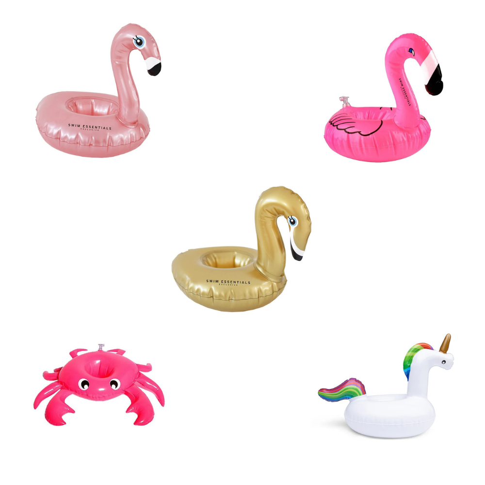 Dreamscape Pool Cupholder Bundle - Animals