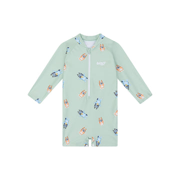 Bluey | Groen UV Zwempak Jongens