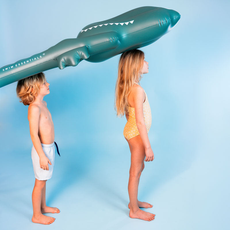 Luchtbed Zwembad Krokodil - Groen - Dreamscape