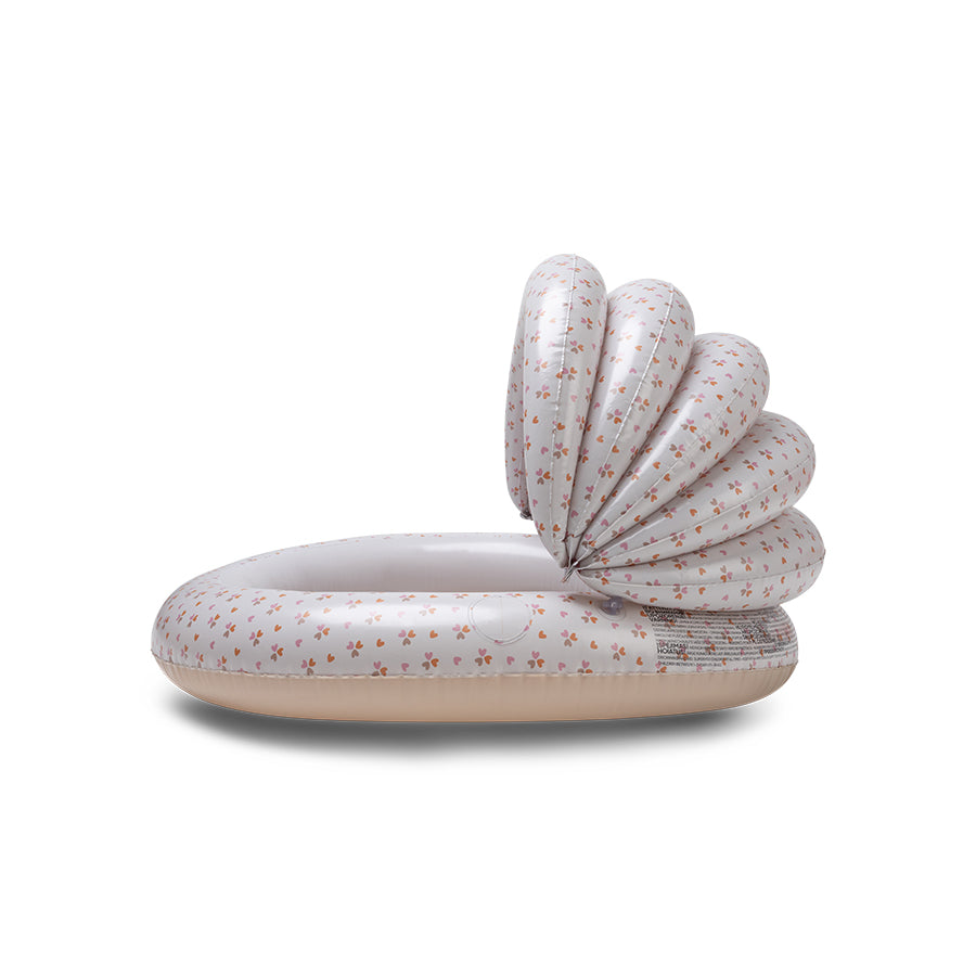 Kinderzwembad - Beige - Cozy Hearts - Ø 100 cm Met Luifel