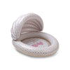 Kinderzwembad - Beige - Cozy Hearts - Ø 100 cm Met Luifel