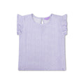 Lila Panterprint Shirt