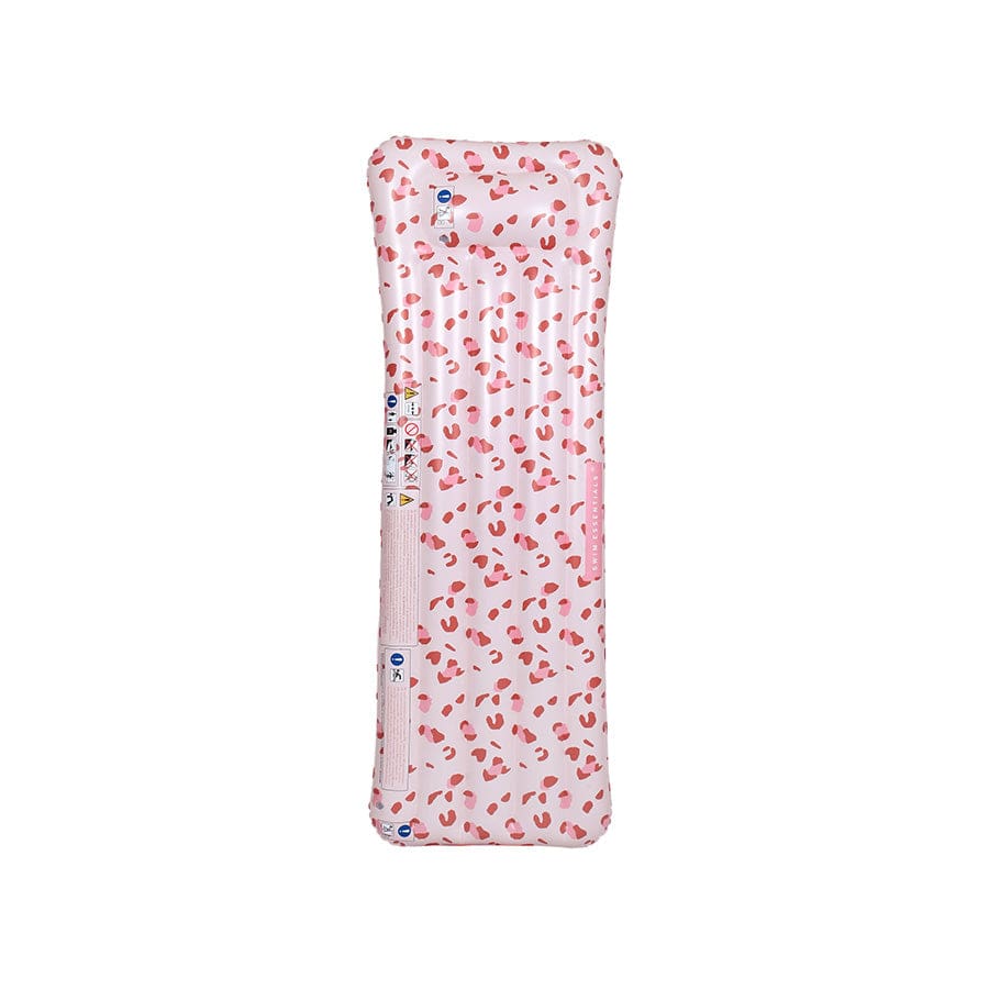 Luchtbed Zwembad - Oudroze - Leopard - 177 cm