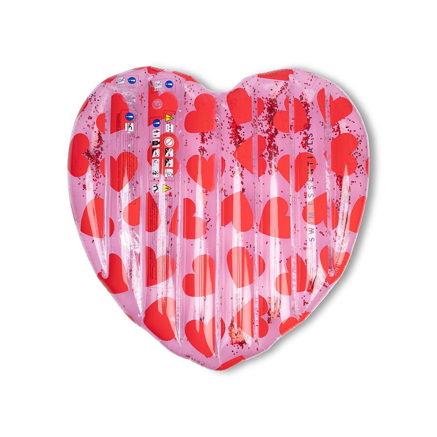 Luchtbed Zwembad - Roze Hart - Mini Hearts - 150 cm