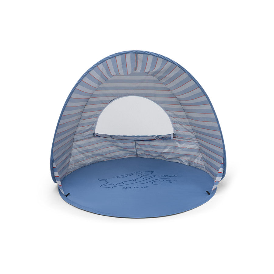 Pop-Up Tent - Blauw - Catch A Wave - 140 cm