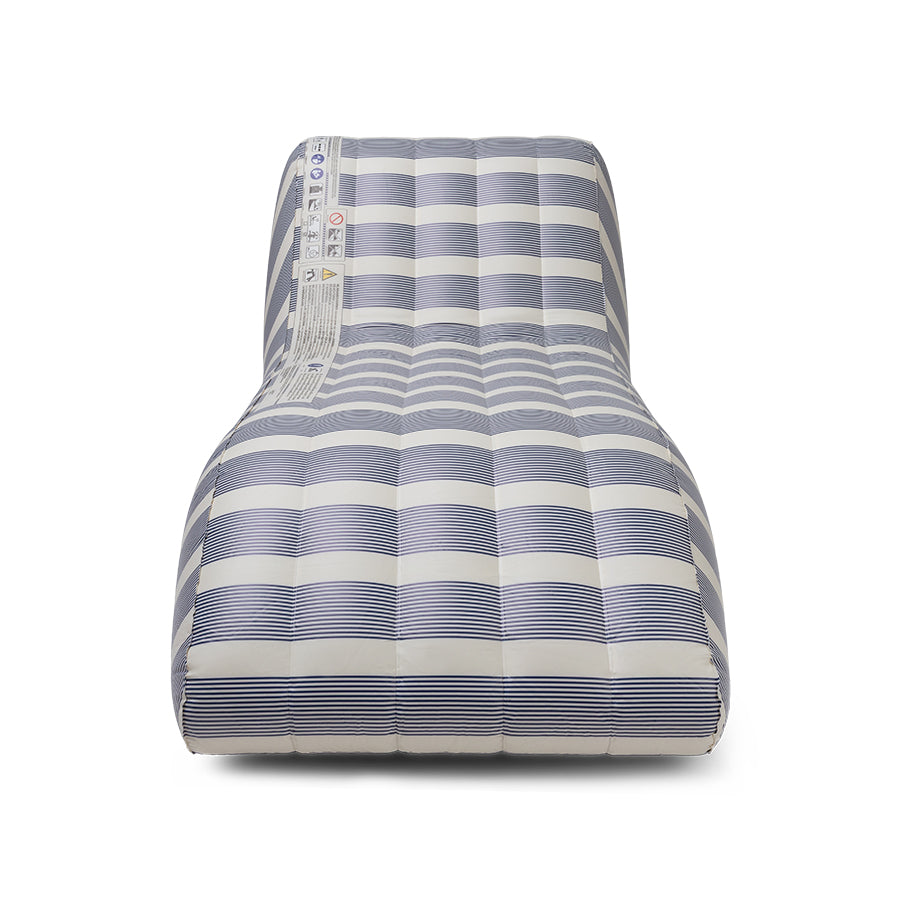 Premium Lounge Luchtbed Zwembad - Blauw/Wit - Monaco