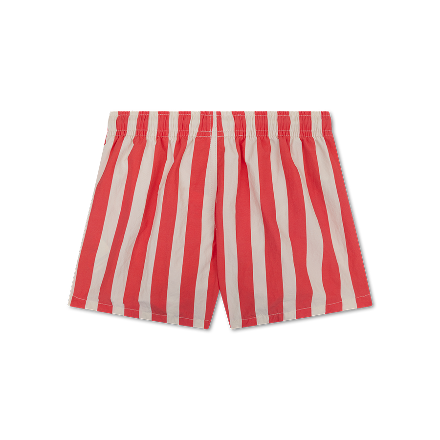 Familiebundel Zwemkleding - Beige/Rood - Lobster Stripe