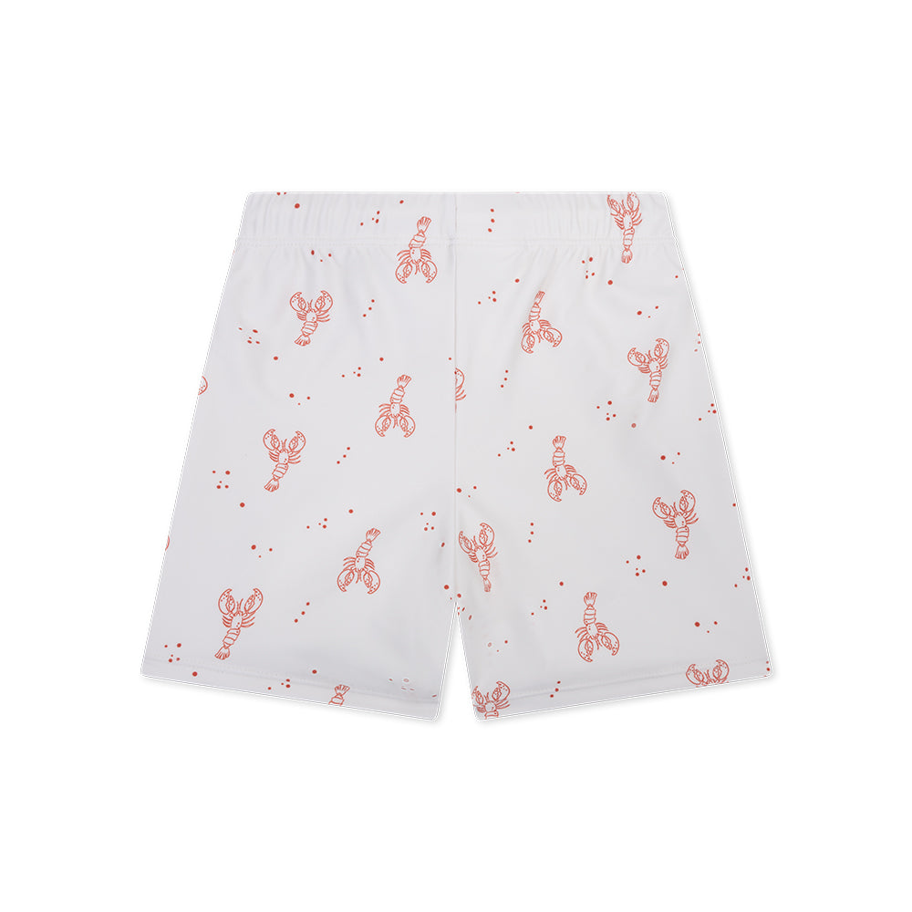 Zwemboxer - Beige/Rood - Little Lobster