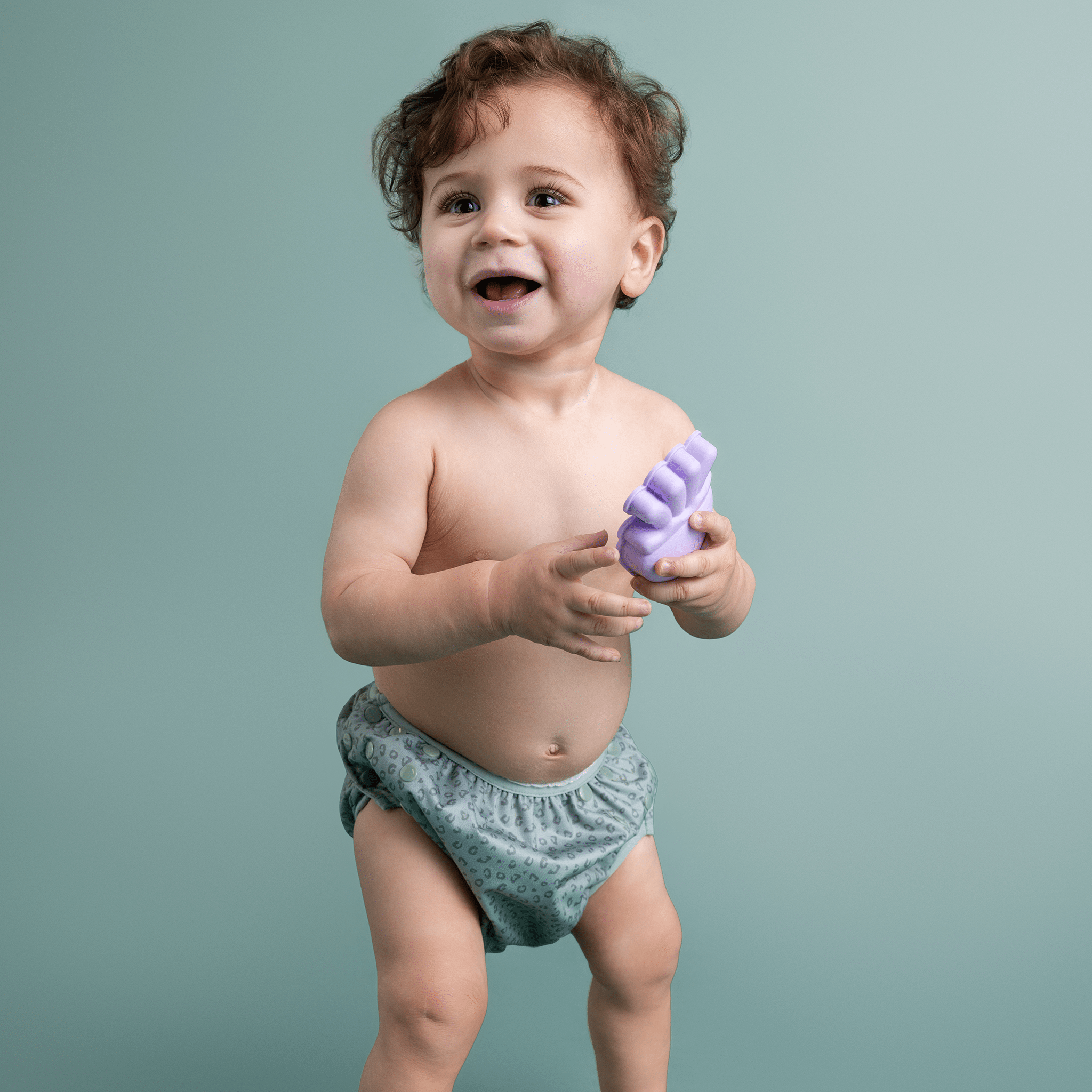 Zwemluier - Groen - Leopard