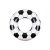 Zwemband - Zwart/Wit - Football - Ø 90 cm
