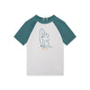 Zwemshirt Met Korte Mouwen - Groen - Surfer