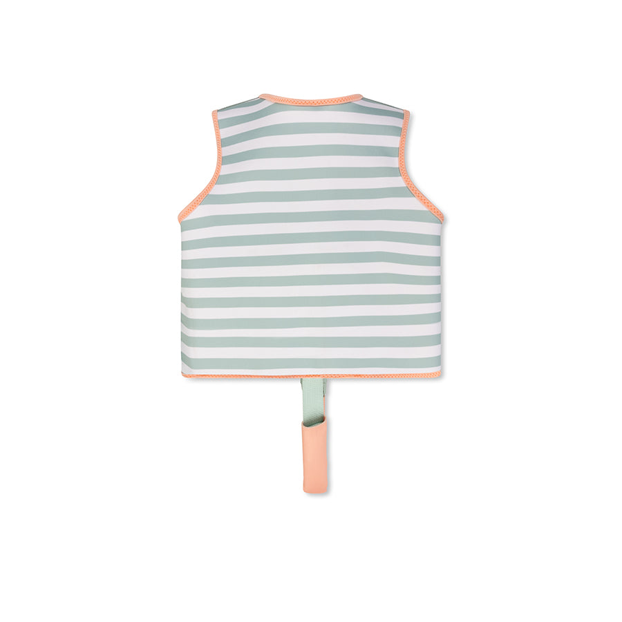 Zwemvest - Groen/Wit - Resort Stripe - 3/6 Jaar