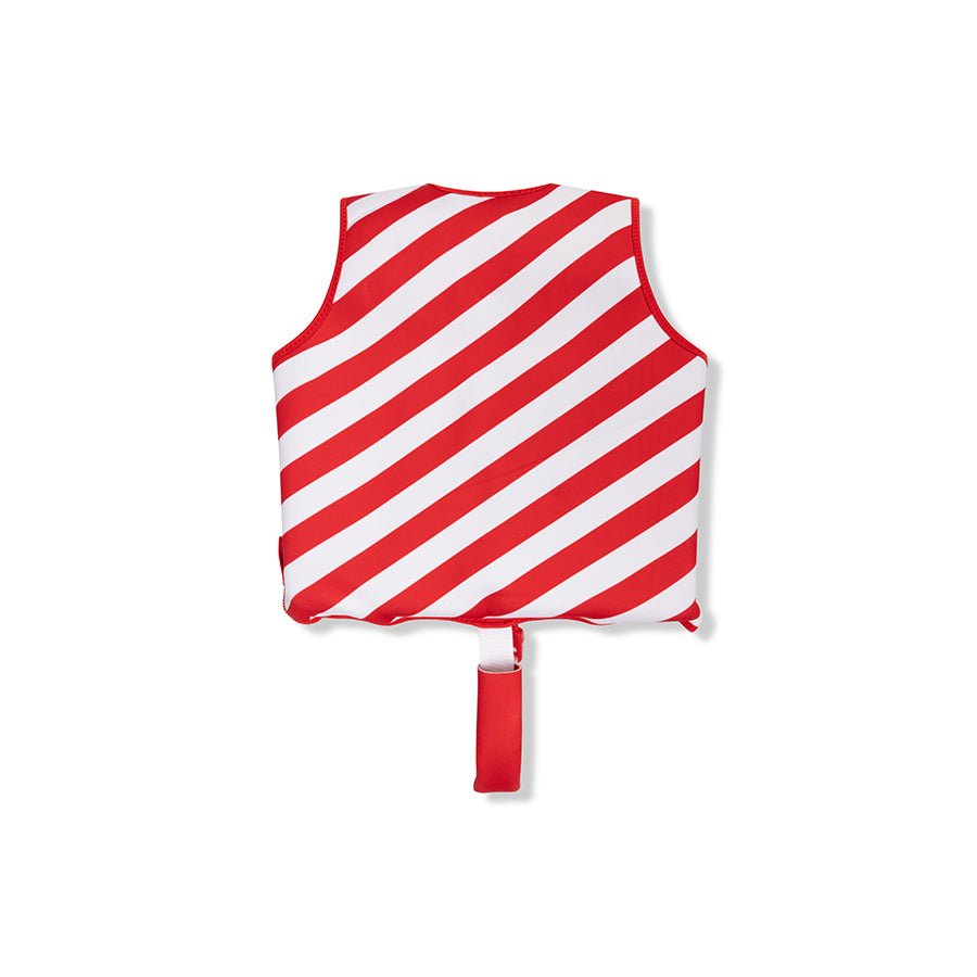 Swim Essentials Flotvesti - 19-30 kg - Rautt/Hvítur krabbi | KW IS Swim Essentials Flotvesti - 19-30 kg - Rautt/Hvítur krabbi | KW IS