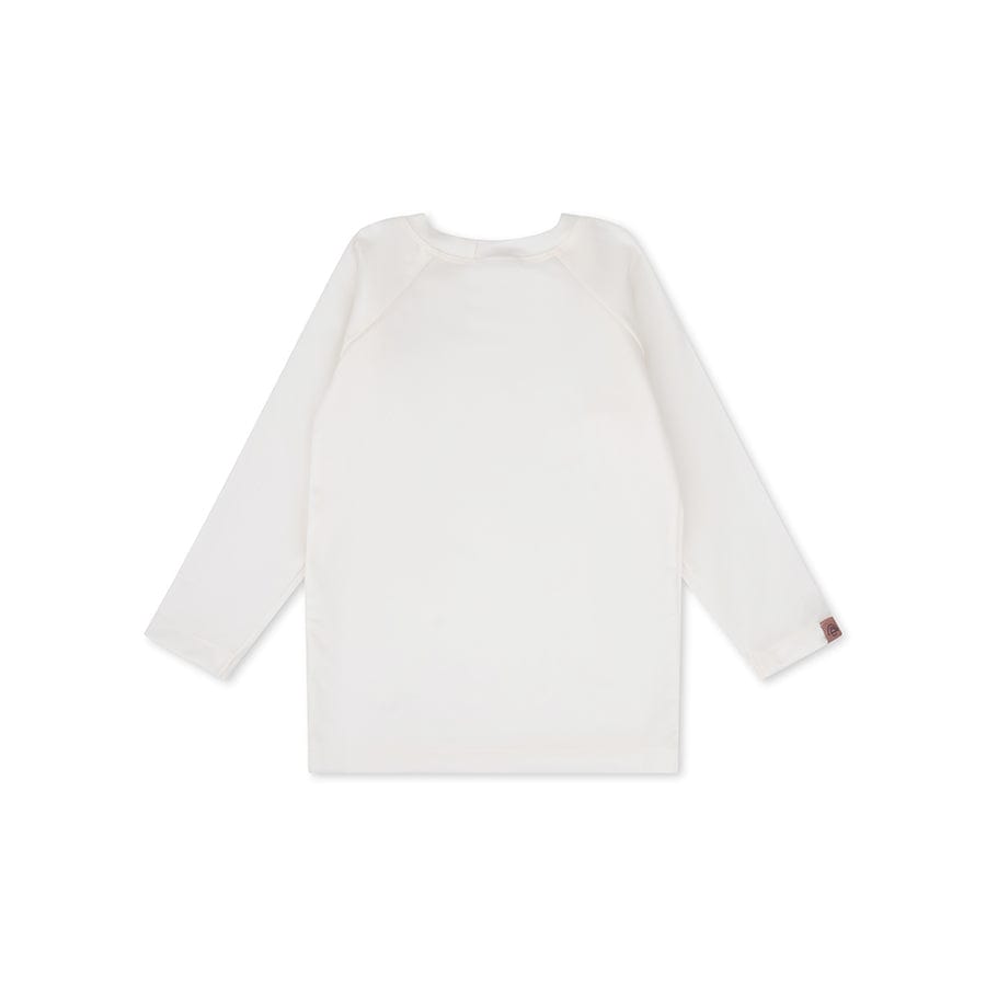 Zwemshirt Met Lange Mouwen - Wit - Pure Tones