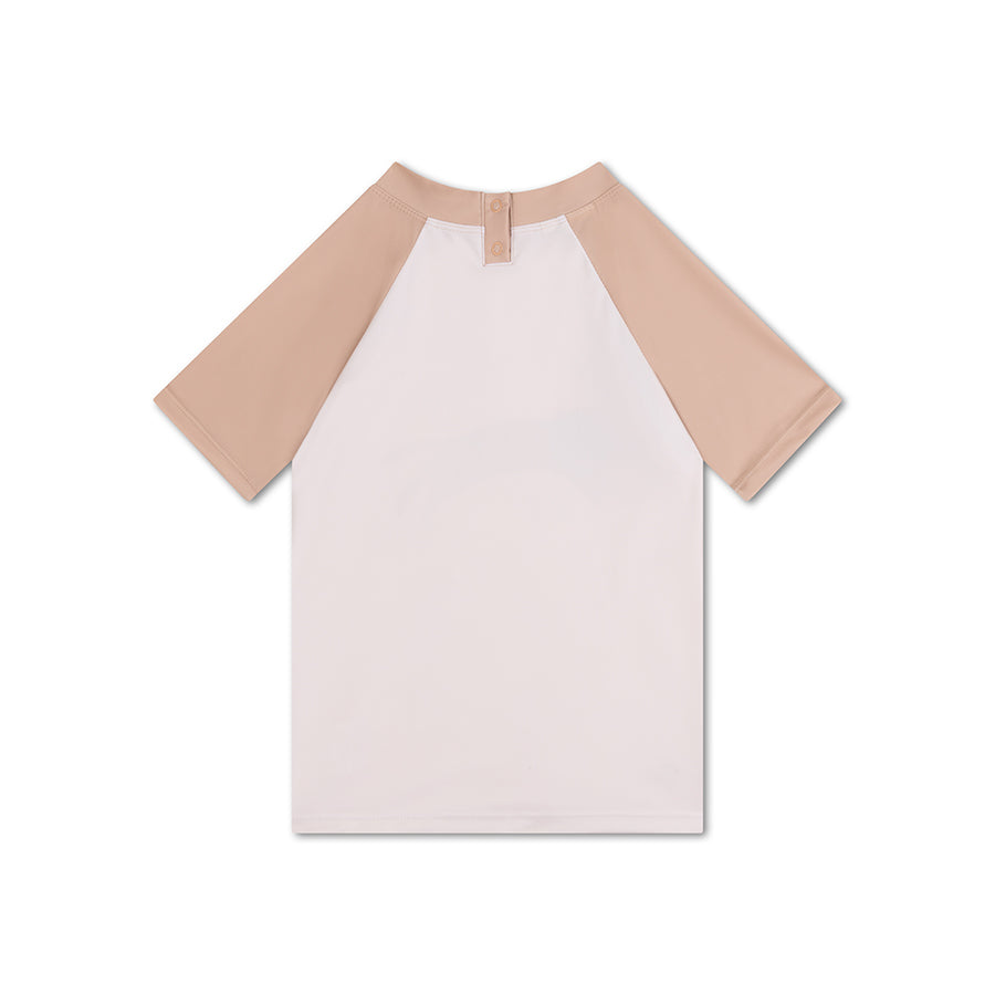 Zwemshirt Met Korte Mouwen - Bruin - Roamer