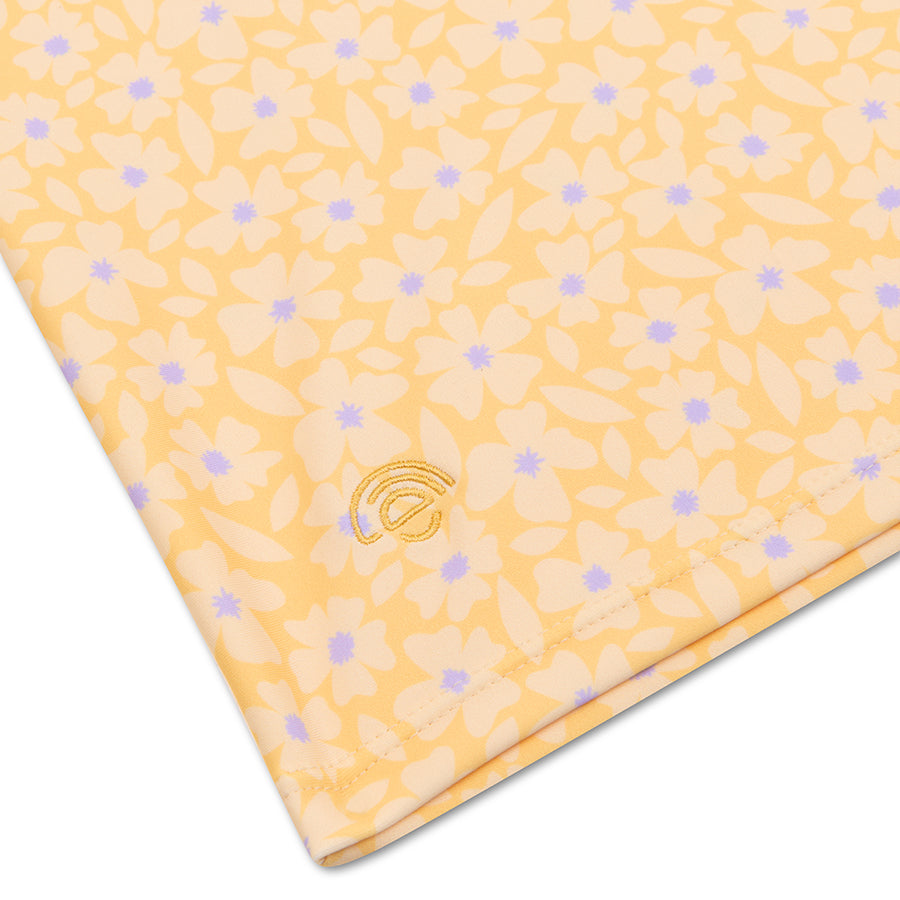 Zwemshirt Met Korte Mouwen - Geel - Florish