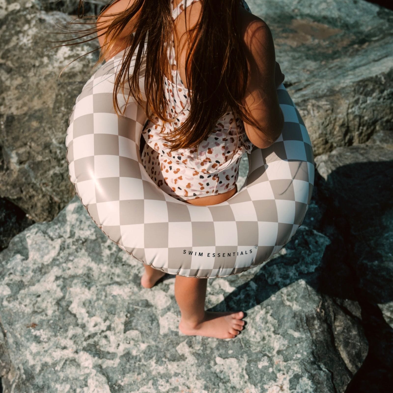 Zwemband - Beige - Checkmate