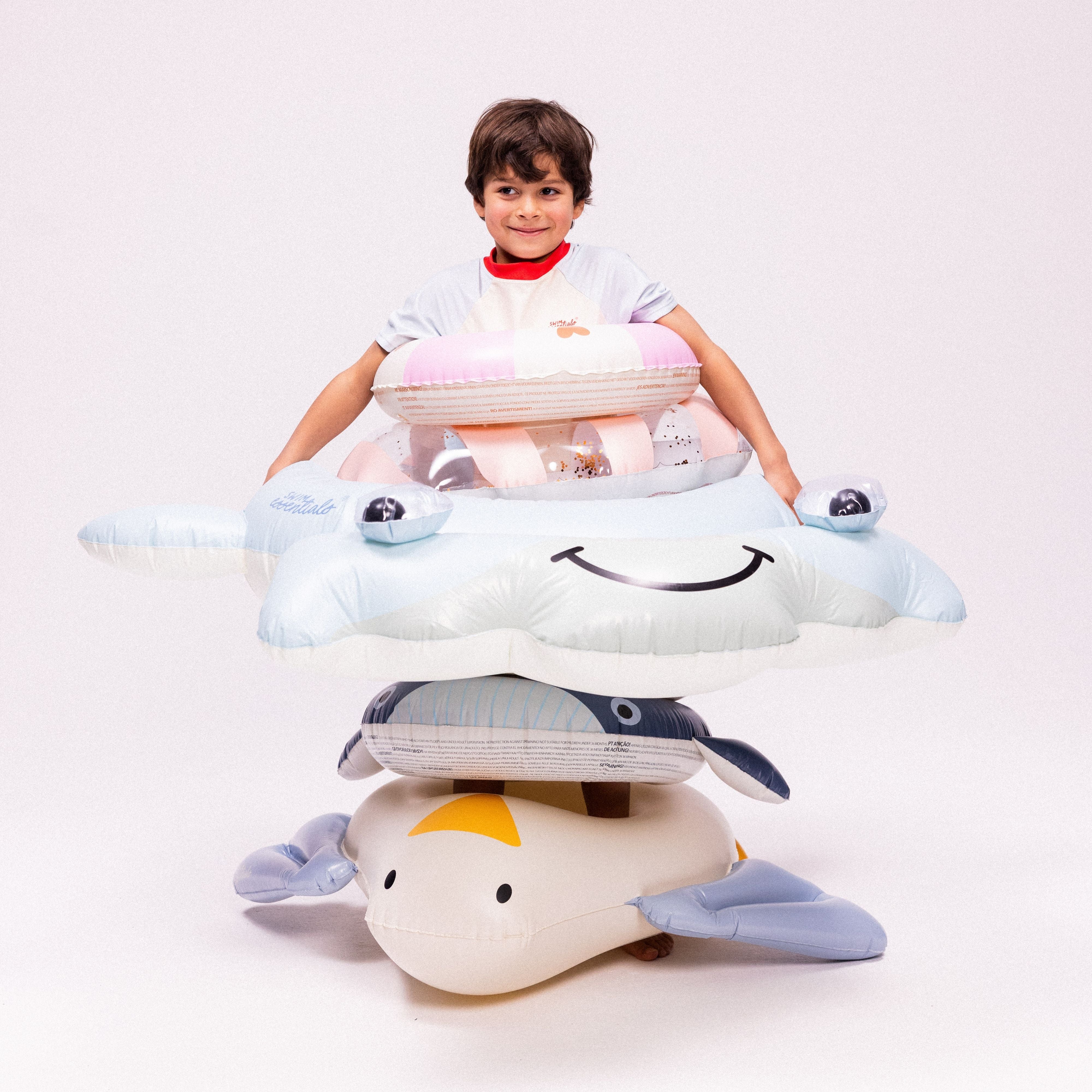 Zwemband Haai - Blauw - Hunter The Hammerhead - Ø 95 cm