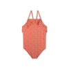 Badpak Meisjes - Oudroze - Coastal Charm