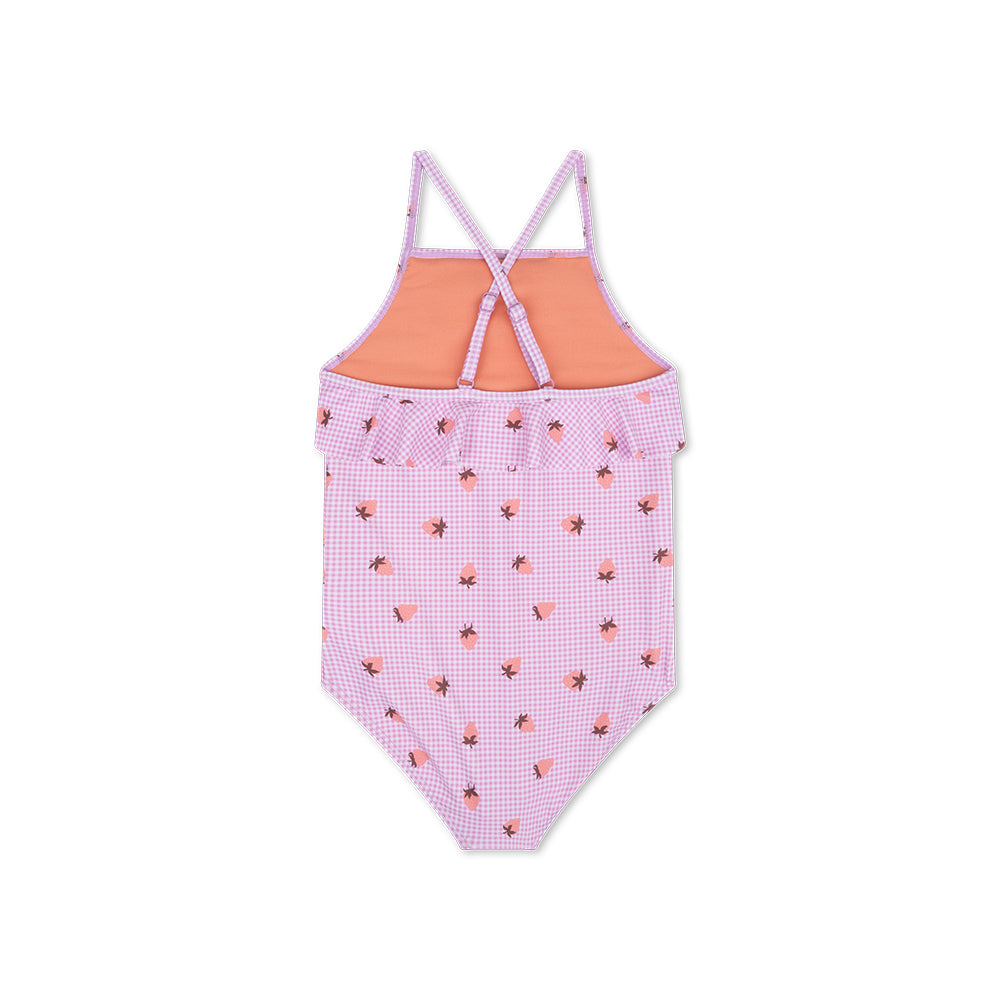 Badpak Meisjes - Roze - Strawberry Fields