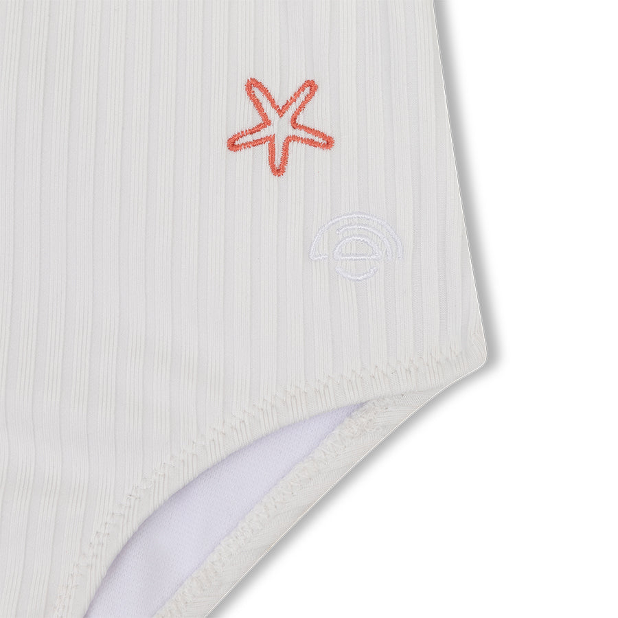 Badpak Meisjes - Wit - White Pearl