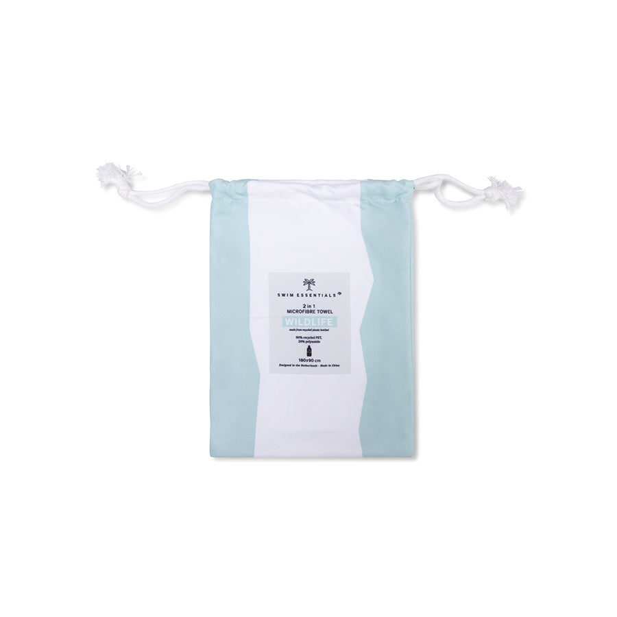 Strandlaken Microvezel - Groen - The Beach Club 180 x 90 cm