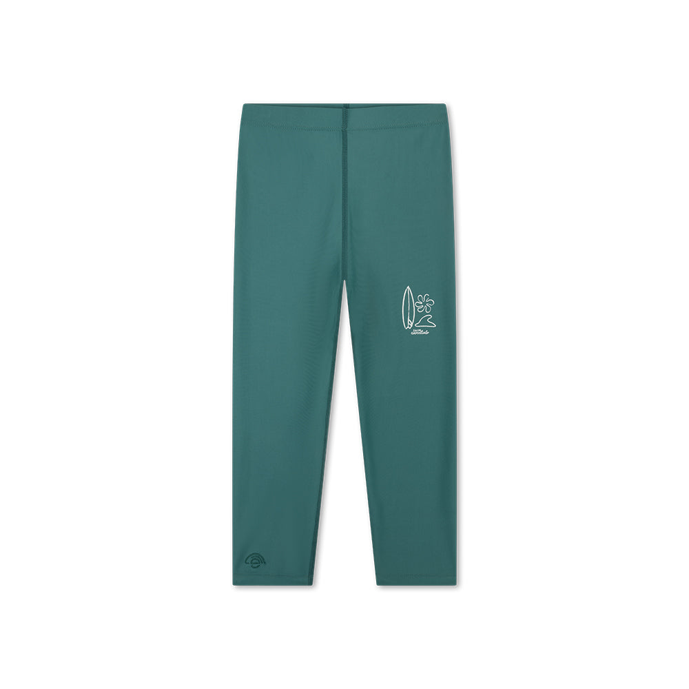 UV Legging - Jongens - Groen - Surfer