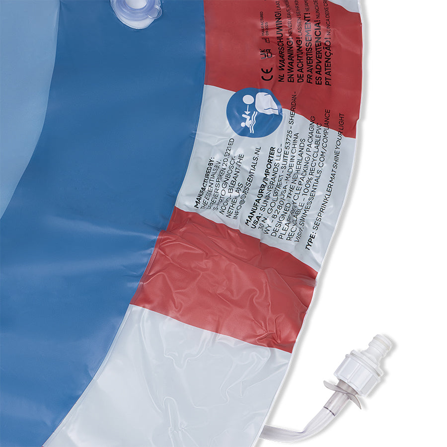 Waterspeelmat - Meerkleurig - Shine Your Light - Ø 150 Cm